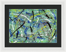 Load image into Gallery viewer, Framed Print, Iota #30 Abstract Wall Art - Framed Print,Sensory Art House