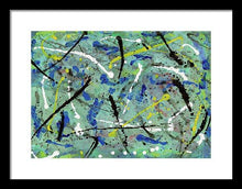 Load image into Gallery viewer, Framed Print, Iota #30 Abstract Wall Art - Framed Print,Sensory Art House