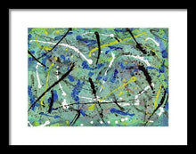 Load image into Gallery viewer, Framed Print, Iota #30 Abstract Wall Art - Framed Print,Sensory Art House