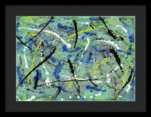 Load image into Gallery viewer, Framed Print, Iota #30 Abstract Wall Art - Framed Print,Sensory Art House