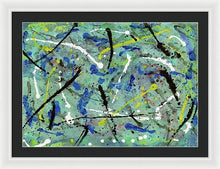 Load image into Gallery viewer, Framed Print, Iota #30 Abstract Wall Art - Framed Print,Sensory Art House