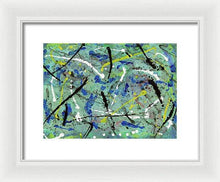Load image into Gallery viewer, Framed Print, Iota #30 Abstract Wall Art - Framed Print,Sensory Art House