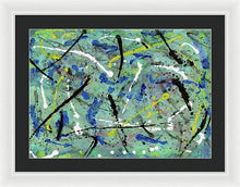 Load image into Gallery viewer, Framed Print, Iota #30 Abstract Wall Art - Framed Print,Sensory Art House