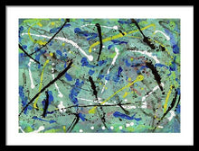 Load image into Gallery viewer, Framed Print, Iota #30 Abstract Wall Art - Framed Print,Sensory Art House