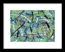 Load image into Gallery viewer, Framed Print, Iota #30 Abstract Wall Art - Framed Print,Sensory Art House