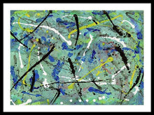 Load image into Gallery viewer, Framed Print, Iota #30 Abstract Wall Art - Framed Print,Sensory Art House