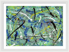 Load image into Gallery viewer, Framed Print, Iota #30 Abstract Wall Art - Framed Print,Sensory Art House