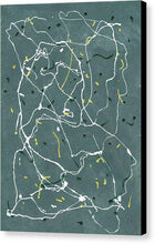 Load image into Gallery viewer, grey-gray-abstract-art-Iota 32 Abstract Wall Art - Canvas Print