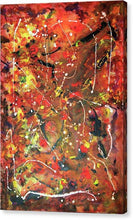 Load image into Gallery viewer, orange-abstract-Iota 36 Abstract - Canvas Print