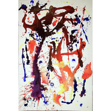Load image into Gallery viewer, orange-abstract-Iota 40 Abstract - Art Print