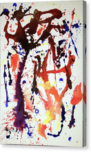 Load image into Gallery viewer, orange-abstract-Iota 40 Abstract - Canvas Print