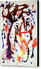 Load image into Gallery viewer, orange-abstract-Iota 40 Abstract - Canvas Print