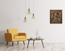 Load image into Gallery viewer, Canvas Print, Iota(ι) #16  - Abstract Wall Art - Canvas Print,Sensory Art House