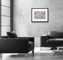 Load image into Gallery viewer, Canvas Print, Iota(ι) #28  - Abstract Wall Art - Canvas Print,Sensory Art House