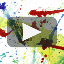 Load image into Gallery viewer, Canvas Print, Iota(ι) #31 - Abstract Wall Art - Canvas Print,Sensory Art House