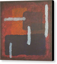 Load image into Gallery viewer, orange-abstract-Mu 11 Abstract Wall Art - Canvas Print