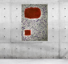 Load image into Gallery viewer, Canvas Print, Mu(𝝻) #28  - Abstract Wall Art - Canvas Print,Sensory Art House