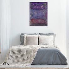Load image into Gallery viewer, purple-abstract-Mu 3 - Abstract Wall Art Print