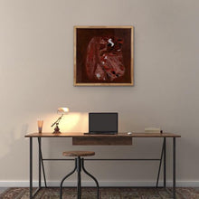 Load image into Gallery viewer, red abstract art Epsilon 22 Abstract Wall Art Print-Sensory Art House