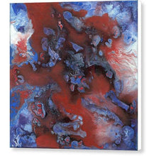 Load image into Gallery viewer, red-abstract-art-Epsilon 50 Abstract - Canvas Print-Sensory Art House