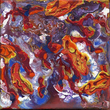 Load image into Gallery viewer, red abstract art Epsilon 53 Abstract - Art Print-Sensory Art House