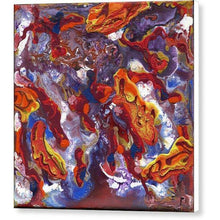 Load image into Gallery viewer, red-abstract-art-Epsilon 53 Abstract - Canvas Print-Sensory Art House