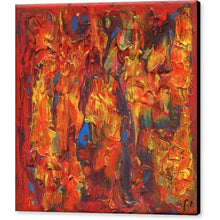 Load image into Gallery viewer, orange-abstract-Gamma 126 Abstract - Canvas Print