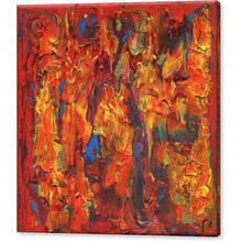 Load image into Gallery viewer, orange-abstract-Gamma 126 Abstract - Canvas Print