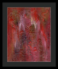 Load image into Gallery viewer, red-abstract-art-Gamma 128 Abstract - Framed Print-Sensory Art House