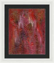 Load image into Gallery viewer, red-abstract-art-Gamma 128 Abstract - Framed Print-Sensory Art House