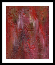 Load image into Gallery viewer, red-abstract-art-Gamma 128 Abstract - Framed Print-Sensory Art House