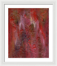 Load image into Gallery viewer, red-abstract-art-Gamma 128 Abstract - Framed Print-Sensory Art House