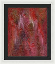 Load image into Gallery viewer, red-abstract-art-Gamma 128 Abstract - Framed Print-Sensory Art House