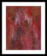 Load image into Gallery viewer, red-abstract-art-Gamma 128 Abstract - Framed Print-Sensory Art House