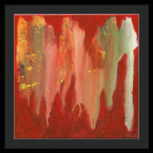 Load image into Gallery viewer, orange-abstract-Gamma 130 Abstract - Framed Print