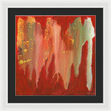 Load image into Gallery viewer, orange-abstract-Gamma 130 Abstract - Framed Print