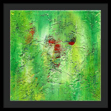 Load image into Gallery viewer, green-abstract-art-Gamma 133 Abstract - Framed Print-Sensory Art