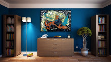 Load image into Gallery viewer, Canvas Print, Rho #41 Abstract Wall Art - Canvas Print,Sensory Art House