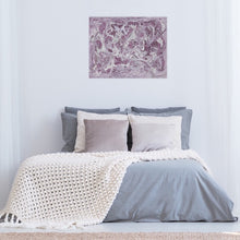 Load image into Gallery viewer, purple-abstract-Rho 37 - Abstract Wall Art Print