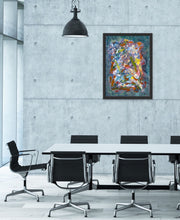 Load image into Gallery viewer, Framed Print, Rho(ρ) #19 - Premium Framed Print,Sensory Art House