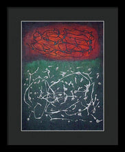 Load image into Gallery viewer, Framed Print, Xi #4 Abstract Wall Art - Framed Print,Sensory Art House