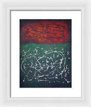 Load image into Gallery viewer, Framed Print, Xi #4 Abstract Wall Art - Framed Print,Sensory Art House