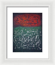 Load image into Gallery viewer, Framed Print, Xi #4 Abstract Wall Art - Framed Print,Sensory Art House