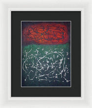 Load image into Gallery viewer, Framed Print, Xi #4 Abstract Wall Art - Framed Print,Sensory Art House