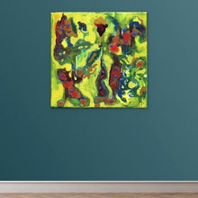 Load image into Gallery viewer, yellow-abstract-art-Epsilon 43 Abstract - Art Print-Sensory Art House