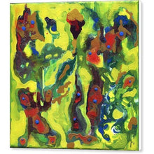 Load image into Gallery viewer, yellow-abstract-art-Epsilon 43 Abstract - Canvas Print-Sensory Art House