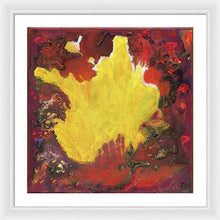 Load image into Gallery viewer, red-abstract-art-Gamma 131 Abstract - Framed Print-Sensory Art House