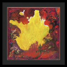 Load image into Gallery viewer, red-abstract-art-Gamma 131 Abstract - Framed Print-Sensory Art House