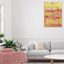 Load image into Gallery viewer, orange-abstract-Gamma 96 Abstract Wall Art Print