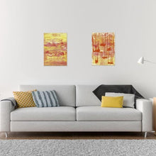 Load image into Gallery viewer, orange-abstract-Gamma 97 Abstract Wall Art Print
